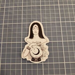 10/$10 Sticker Celestial Moon